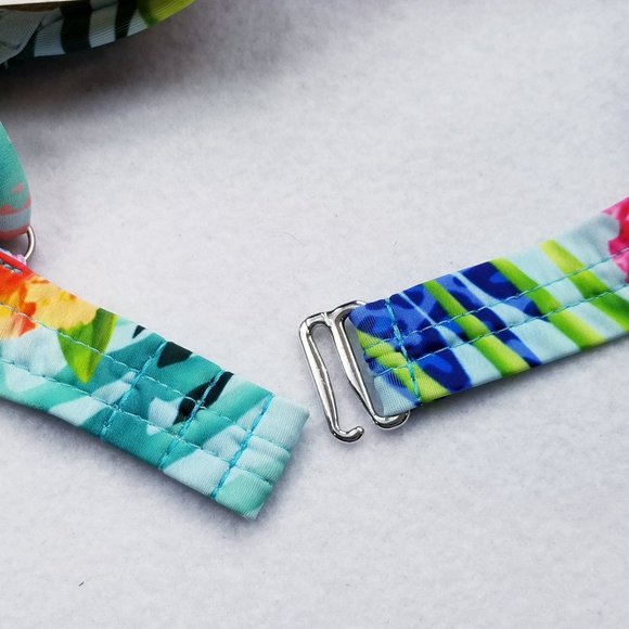 Kechika Push-up Floral Bikini Top w/UW -Sz 8 - NWT - Picture 10 of 12